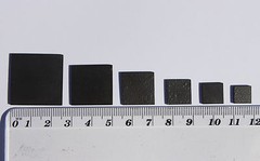Pyrolytic graphite square 10×10 12×12 16×16 20×20 22×22 25×25 1 mm