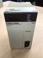 OMRON C200HE-CPU42-Z SYSMAC C200HE PROGRAMMABLE CONTROLLER #4054I143