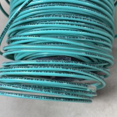 5LB of 12 Gauge Green Solid CU THWN THHN AWM Wire Copper Cerrowire USED