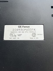 Ge Fanuc Programmable Controller ￼power Supply ￼and 3 Cpu Models With slot Base