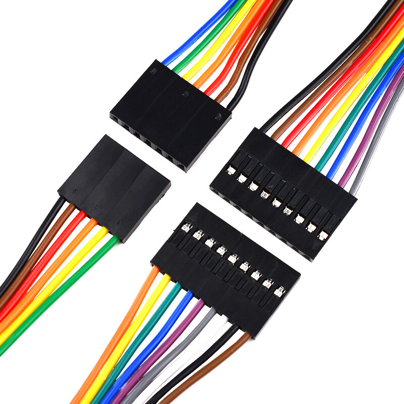 10-50CM Dupont Cable Female To Female Jumper Breadboard Wire GPIO Ribbon Arduino