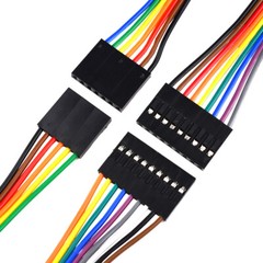 10-50CM Dupont Cable Female To Female Jumper Breadboard Wire GPIO Ribbon