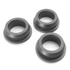Black 5-51mm Silicone Rubber Grommet Plug Sealing Ring Cable Wiring Protect