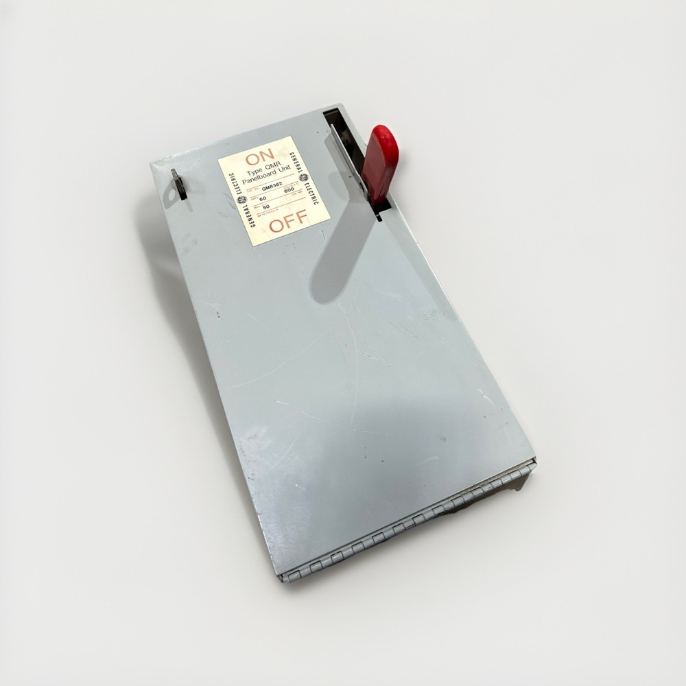 🔴GENERAL ELECTRIC QMR362 60 Amp 3-Pole 600V Fusible Panelboard Switch Unit‼️B