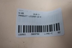 Box Of 10 Panduit LCC250-12-X Long Barrel Two Hole Copper Lug 250kcmil
