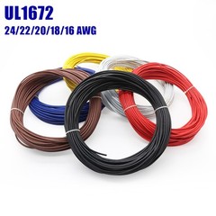 UL1672 24/22/20/18/16 AWG Single Core Hook-up Wire Flexible Tinned Copper Cable