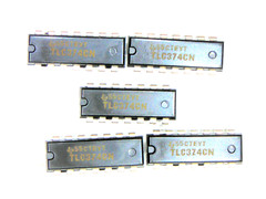 TLC374CN “Original” Texas Instruments 14P DIP IC 2 pcs