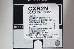 HUBBELL CXR2N CX LIGHTING CONTROL LATCHING RELAY, 20-AMP, 120/277-VAC