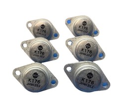 HITACHI 2SK176 TO-3 N-Channel & 2SJ56 P – Channel MOSFET Pair NOS