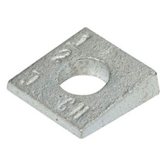 B-Line B3234-1/2PLN, 1/2″, 1-1/4″ x 1-1/4″, Bevel, Channel Washer, 1 pc