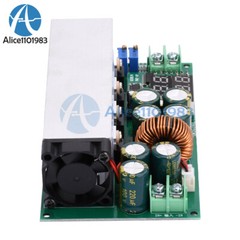 DC12-80V 20A Digital Adjustable Step Down Buck Voltage Regulator Power Module