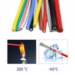 UL3135 Silicone Cable Flexible Cables Wires 10/12/14/16/18/20/22/24/26/28/30 AWG