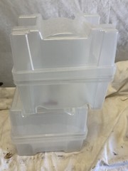Entegris Ultrapack 150mm shipping box and Silicon wafer holder (QTY2)