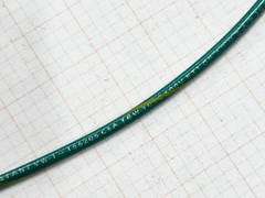 Southwire #16awg 26x30T BC-5W2 UL-1015 Hook-Up Wire Green/Yellow Spiral /100ft