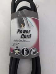 Appliance POWER CORD CCI COLEMAN CABLE 16/3 6FT 13A, 125V NEMA 5-15