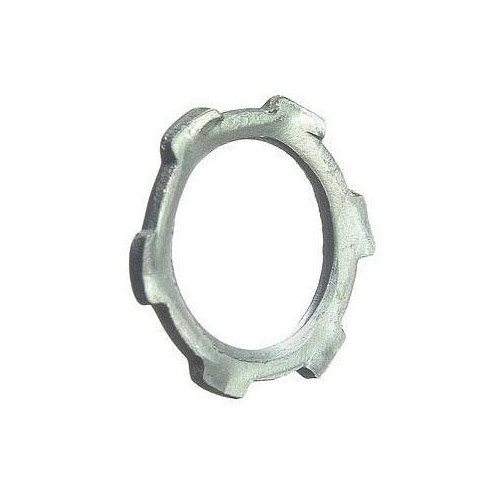Halex 61915B, 1-1/2″, Steel, Threaded Installation, Rigid Conduit Locknut, 1 pc