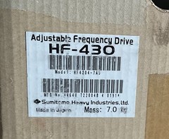SUMITOMO MACHINERY INC HF4304-7A5 ADJ. FREQUENCY DRIVE *New in Box*