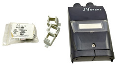 NEXANS LANMARK INDUSTRY IP65/67 OUTLET KIT 2 SNAP-IN CATEGORY 6A BLACK WALL BOX