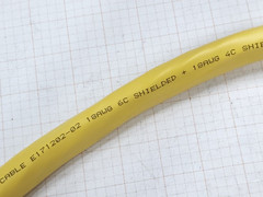 Paige 454932AYW All-Shielded Plenum Access Door Control Cable CMP Yellow /25ft
