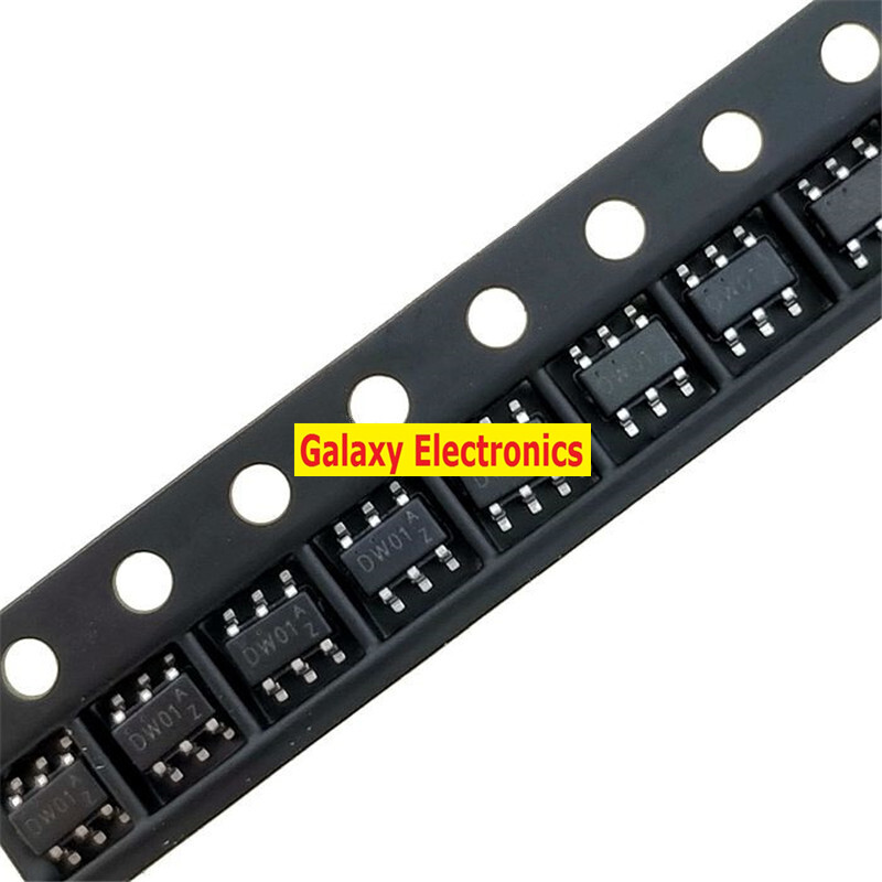 50/100/500pcs New DW01 DW01A DW01V SMD SOT23-6 lithium battery protection IC