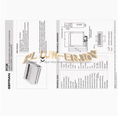 1PCS New GEFRAN Geoffren transmitter PCIR A PCIRA
