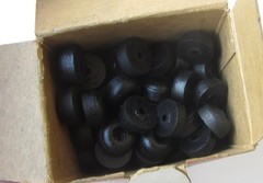 Vintage NOS 78 pcs Herman H. Smith Rubber Bumpers 2193 in Box Protectors