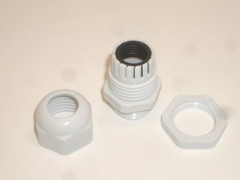 MPJ 31510HD 0.43″ WATER RESISTANT CABLE GROMMET GLAND FEED-THROUGH RG-8 COAX 2PC
