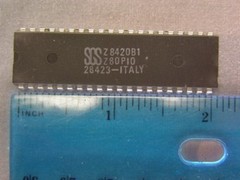 4 SGS Z80 Z8420B1 PIO Parallel In/Out Controller ICs