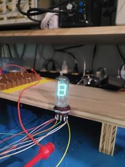 DT-1704C – TUNG-SOL – Digivac Seven Segment VFD Tube TESTED