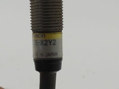 Omron E2E-X2Y2 6′ Inductive Proximity Sensor 240VAC 100mA – NEW Surplus!