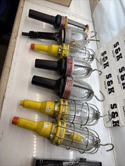 Ericson 2300 Hazadrous Locations Trouble Drop Light Lot Of 7 With Case