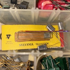Lot of Vintage Electronics Various Brands Styles Resistors Transistors Etc