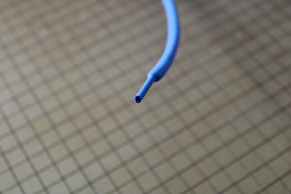 1/4″ BLUE 3:1 HEAT SHRINK TUBING 4 FEET Polyolefin high grade quality shrinkabl