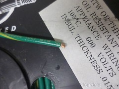 Approx. 800ft New IMS UTC Fuel Cells Wire, 600V, Green/Yellow, 3421184-ON