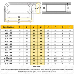 Oval Blanking Blind Rubber Wiring Grommet Dual Sided Closed Cable Hole Plug Bung