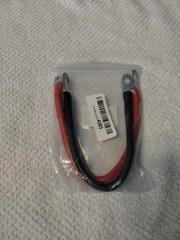 6 AWG Battery Cable Set 11.8″ M8 Ring Terminal Pure Copper Marine Car RV Boat