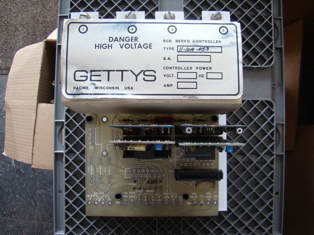 Gettys SCR Servo Controller 11-1010-053