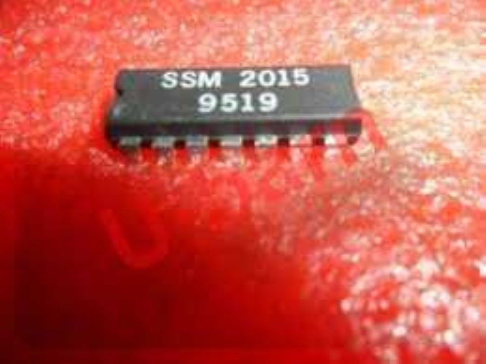 SSM/AMI SSM2015 DIP-14 LOW NOISE MICROPHONE PREAMPLIF RH