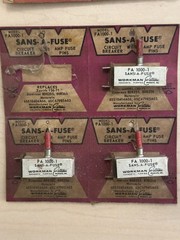 Sans-A-Fuse FA 1000-1 Circuit Breakers Replaces Zenith 136-71, Emerson, Motorola