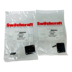 SWITCHCRAFT ECPPKG Qg Hole Cover, Eh Series Connector NEW/UNUSED SURPLUS