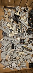 Lot (100+) Assorted Misc Connectors Headers Ribbon IC Sockets Components, Etc