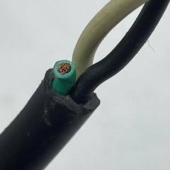 Baohing LL112007-1 VW-1, 2-18AWG, 5ft Power Cable, E159216