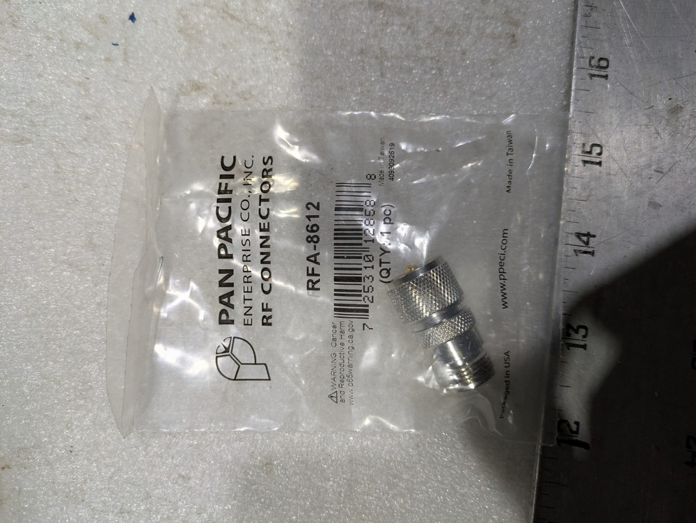 PAN PACIFIC RF CONNECTOR RFA-8612
