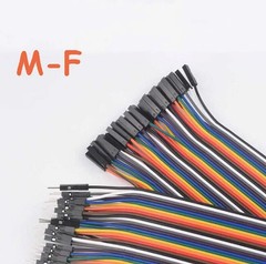 Dupont Jump Wire 40P M-F Jumper Breadboard Cable Lead Arduino 20cm