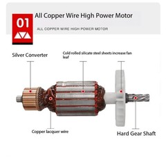 Multifunction Magnetic Drill Adjustable Speed Forward And Reverse Electric Drill