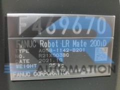Fanuc A05B-1142-B201 LR Mate 200iD Robot W/ Controller Assembly A05B-2651-B021