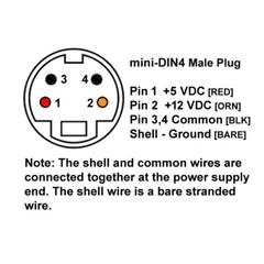 (6) Dual +5 V & +12 V High Efficiency DC Switching Power Supplies [UL CE Listed]
