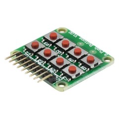 Matrix 8 Keypad Keyboard Board Module 8 Button Tactile Switch for Arduino
