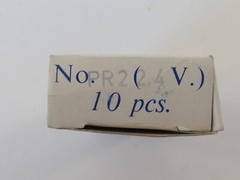 *Box of 10* Spectro PR2 Miniature Lamp 2.4V – NEW Surplus!