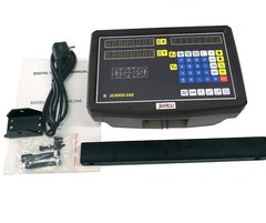2 Axis DRO digital readout for milling lathe machine with linear scale 350 550